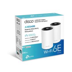 TP-Link Deco XE75 (2-pk) WiFi6E AXE5400 Tri-B Mesh