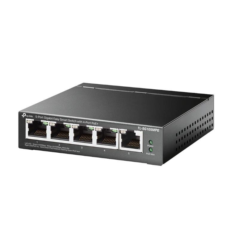 TP-Link TL-SG105MPE Switch 5xGbE (4PoE+) Metal