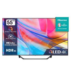 Hisense 55A7KQ TV 55" QLED 4K STV 4xHDMi 2xUSB Wi