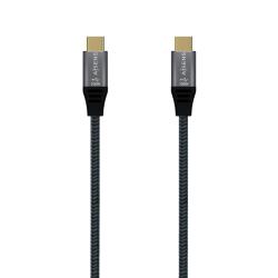 Aisens Cable USB3.2 Gen2X2 5A E-Mark CM-CM Gris 2M