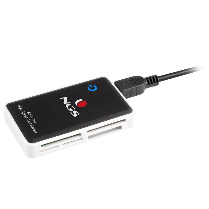 NGS Multireader PRO lector tarjetas universal USB