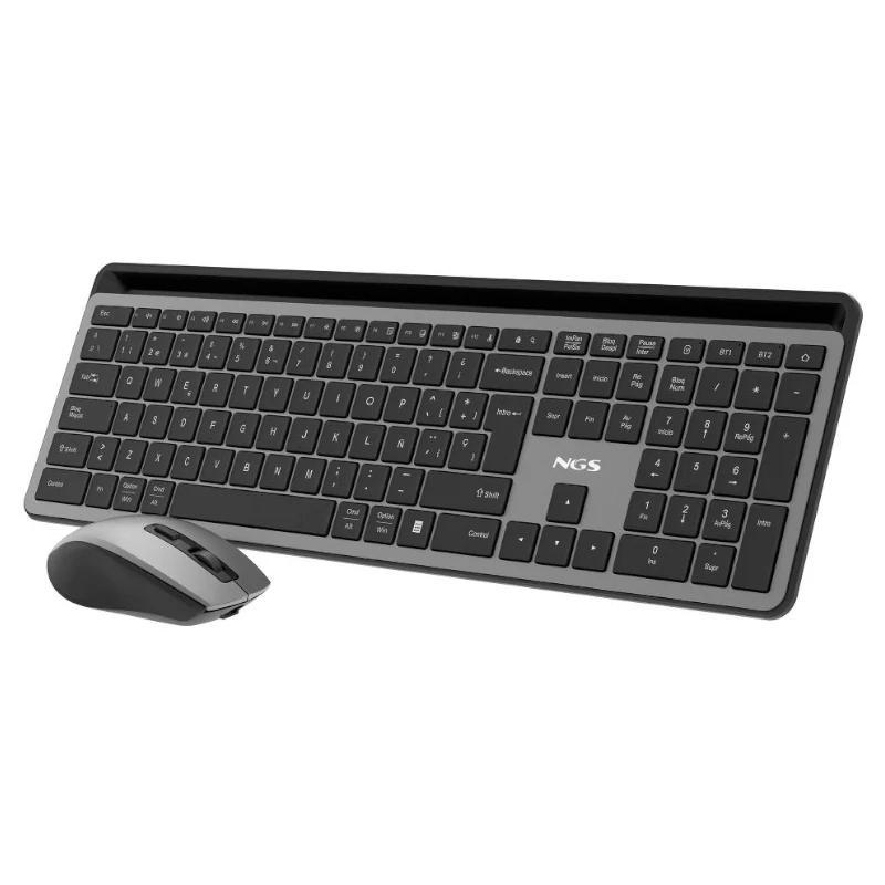 NGS Kit teclado+raton Eclipse Multi, Recargable NGS Kit teclado+raton Eclipse Multi, Recargable
