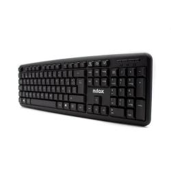 Nilox Teclado Compacto NXKBE000002 Usb Negro