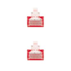 Nanocable Latiguillo RJ45 CAT.6 UTP Rojo, 3.0 M