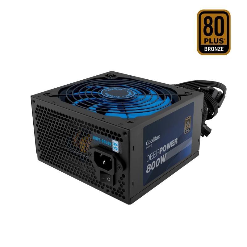 Coolbox Gaming Fuente Alimentacion 800w 80+ bronz