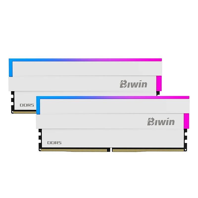 Biwin DW100 DDR5 6000 64GB CL30 (32*2) White RGB