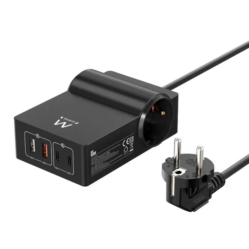 EWENT Estacion carga ew3992 Gan 65w EWENT Estacion carga ew3992 Gan 65w