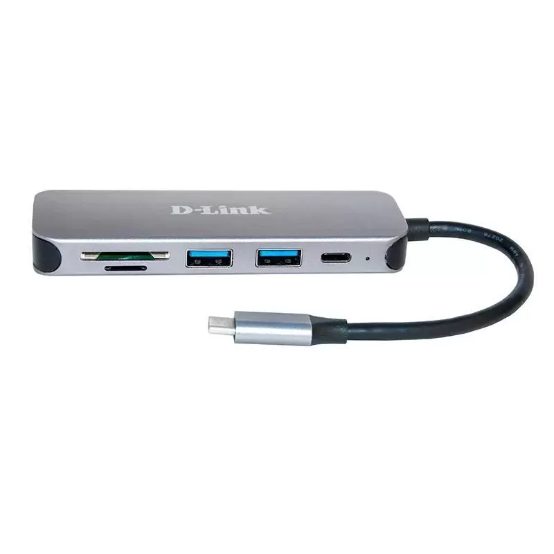 D-Link DUB-2325 5-in-1 USB-C Hub Card Reader D-Link DUB-2325 5-in-1 USB-C Hub Card Reader