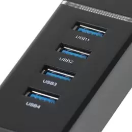 iggual Hub USB-A 3.0 x 4 puertos USB-A 3.0
