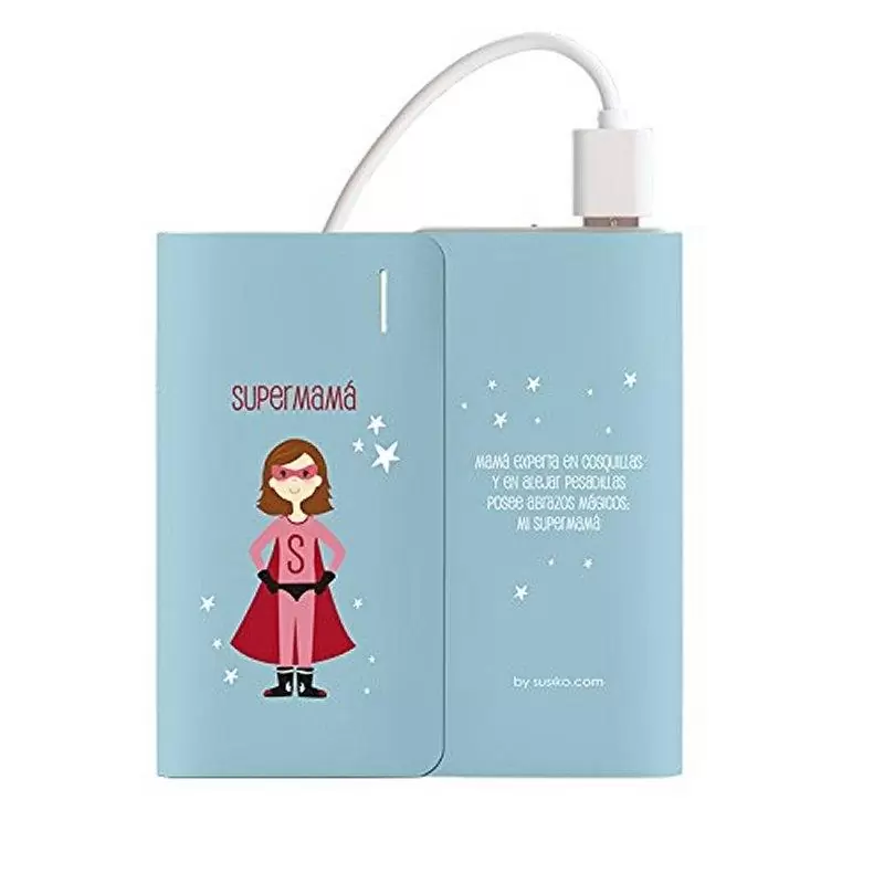 Susiko PowerBank 4000mAh Supermama Azul Susiko PowerBank 4000mAh Supermama Azul