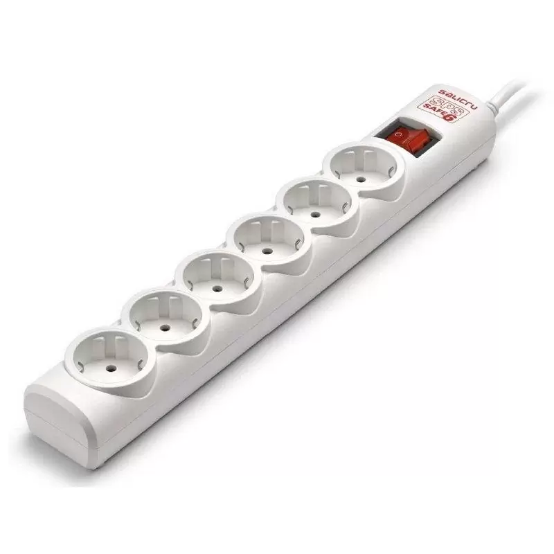 Salicru SPS SAFE 6 Regleta con Protección 6 Tomas