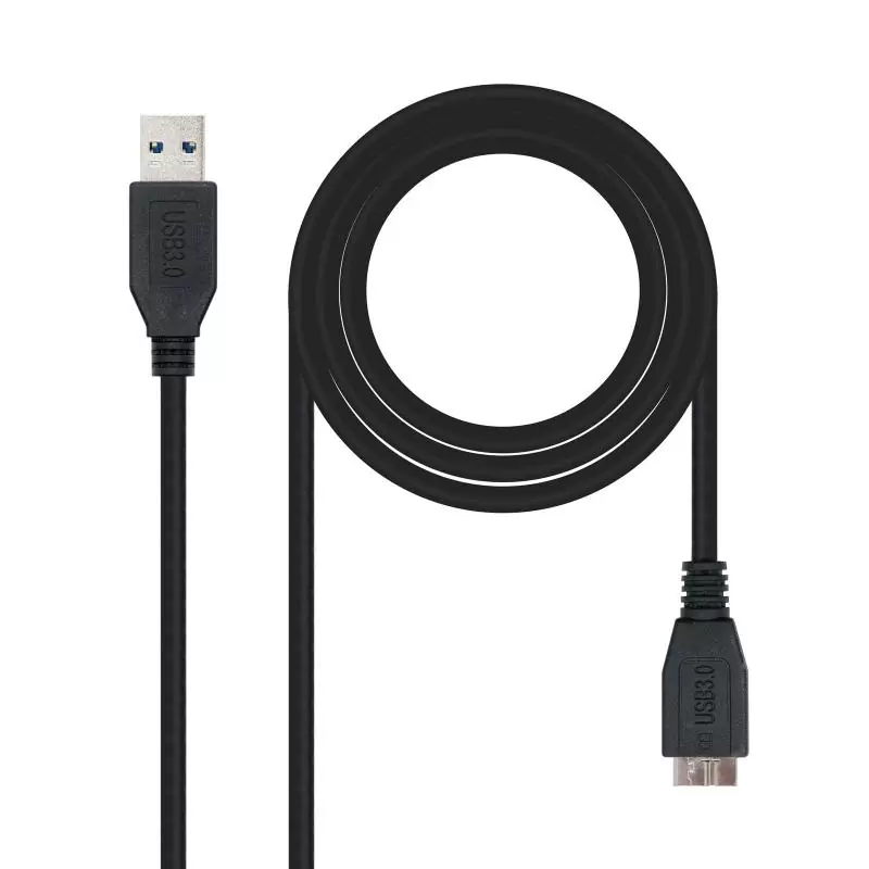 Nanocable Cable USB 3.0 Tipo A/macho-MicroUsb/B 2m Nanocable Cable USB 3.0 Tipo A/macho-MicroUsb/B 2m