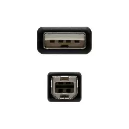 Nanocable Cable USB 2.0 Impresora Tipo A/M-B/M 1 M