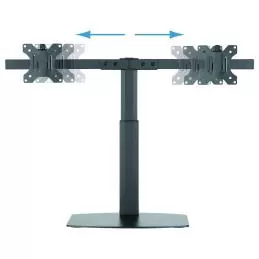Tooq DB1727TN-B Soporte Monitor Mesa 2Brazos 17-27