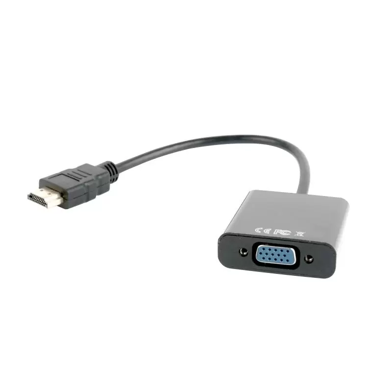 Gembird Adaptador HDMI(M) a VGA(H) + Audio Gembird Adaptador HDMI(M) a VGA(H) + Audio