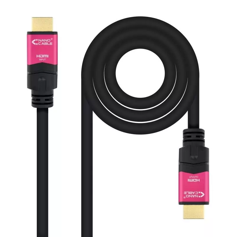 Nanocable Cable HDMI V2.0 4K@60Hz M/M 25m Nanocable Cable HDMI V2.0 4K@60Hz M/M 25m