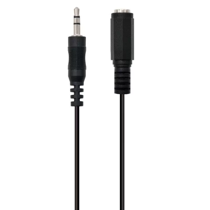 Ewent Cable Audio Estereo 3,5mm/M y 3,5mm/H - 2mt Ewent Cable Audio Estereo 3,5mm/M y 3,5mm/H - 2mt