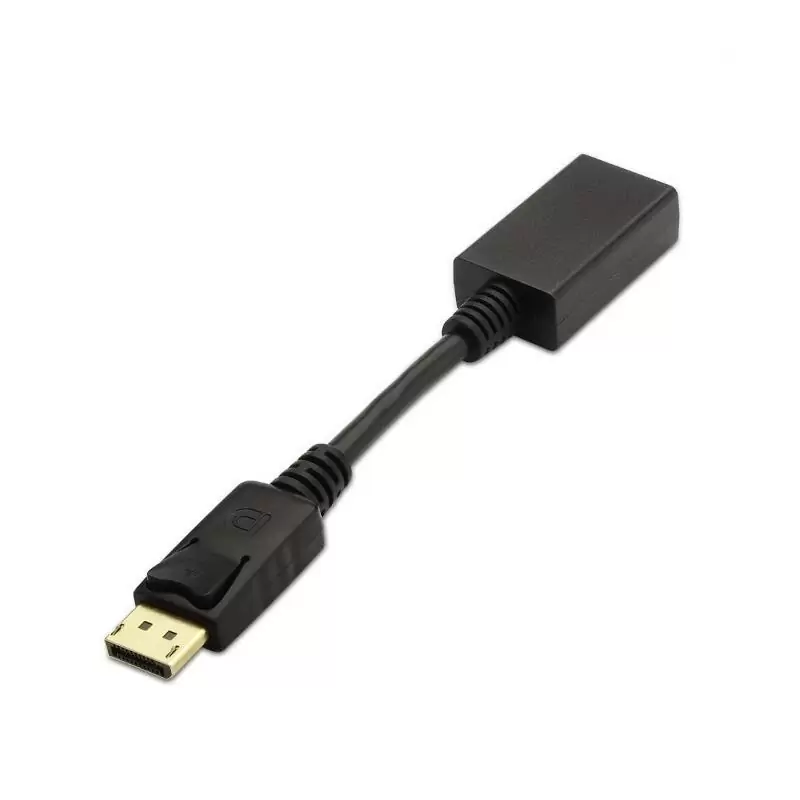 Aisens Conversor DISPLAYPORT/M-HDMI A/H negro 15cm Aisens Conversor DISPLAYPORT/M-HDMI A/H negro 15cm