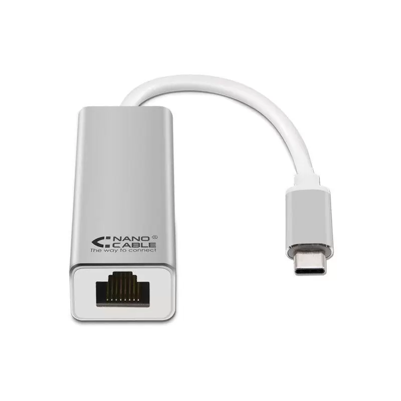 Nanocable Conversor USB 3.0 C Ethernet Gigabit Nanocable Conversor USB 3.0 C Ethernet Gigabit