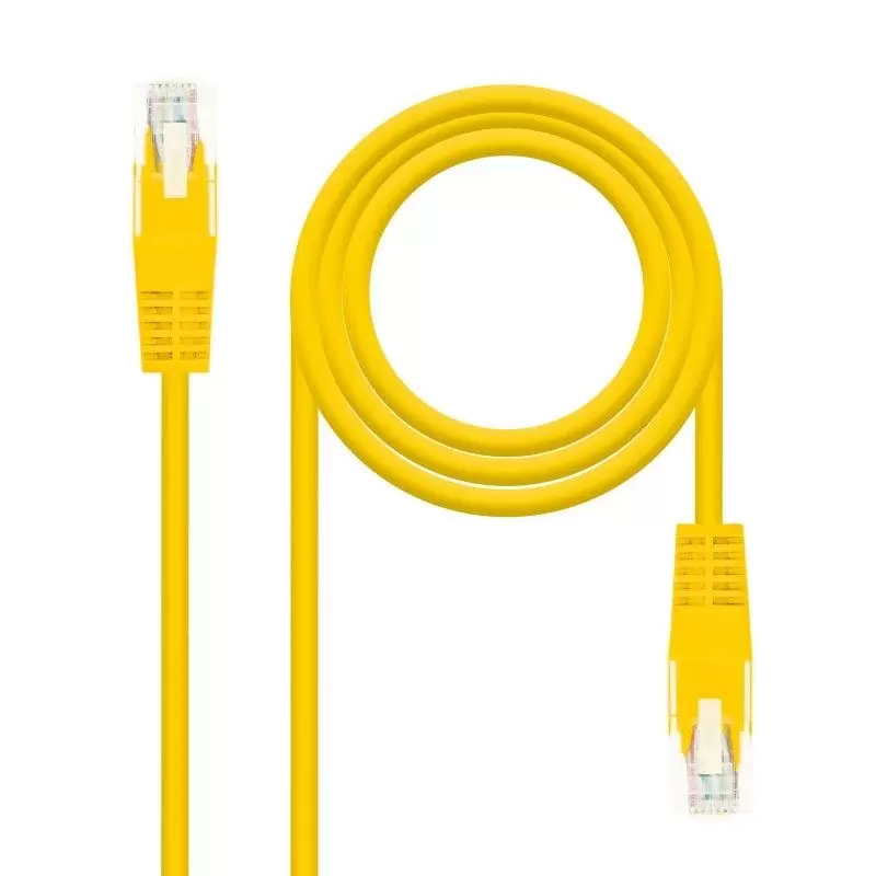 Nanocable Latiguillo Cat.6 UTP 30cm Amarillo Nanocable Latiguillo Cat.6 UTP 30cm Amarillo