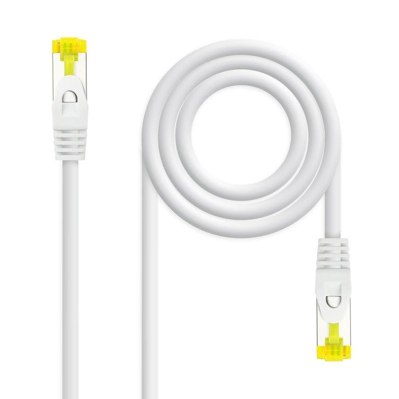 Nanocable Latiguillo LSZH Cat.6A SFTP 25cm Blanco Nanocable Latiguillo LSZH Cat.6A SFTP 25cm Blanco