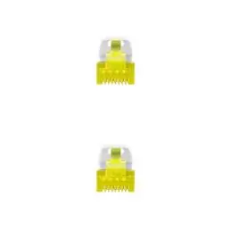 Nanocable Latiguillo Cat. 6A LSZH/SFTP 0.5M Blanco