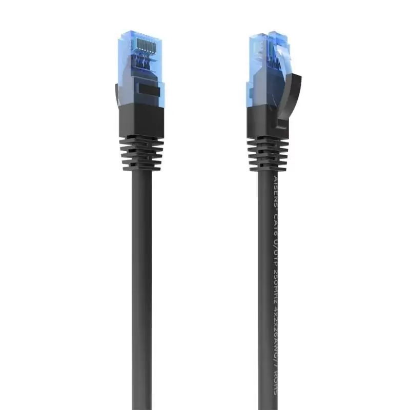 Aisens Cable RJ45 CAT.6 UTP AWG26 CCA Negro 0.75m Aisens Cable RJ45 CAT.6 UTP AWG26 CCA Negro 0.75m