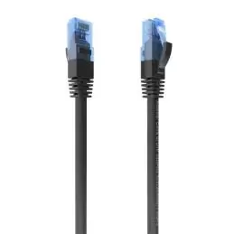 Aisens Cable RJ45 CAT.6 UTP AWG26 CCA Negro 25cm