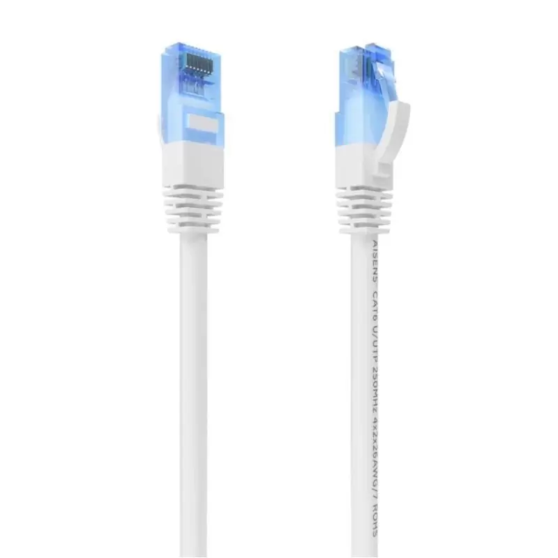 Aisens Cable RJ45 CAT.6 UTP AWG26 CCA Blanco 0.75M Aisens Cable RJ45 CAT.6 UTP AWG26 CCA Blanco 0.75M