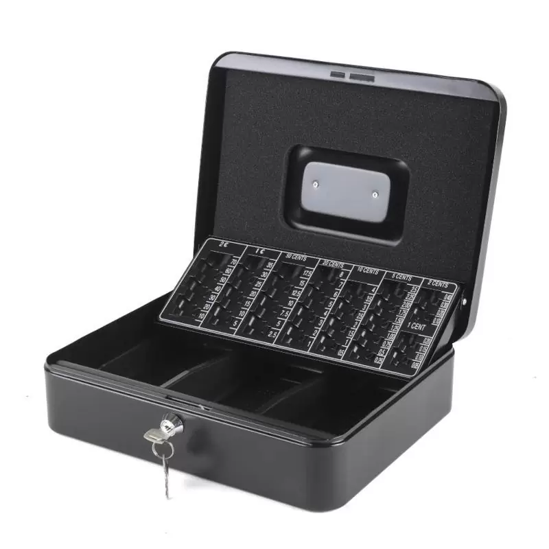 iggual Caja efectivo 3+8 30x24x9 cm IRON-TINY iggual Caja efectivo 3+8 30x24x9 cm IRON-TINY