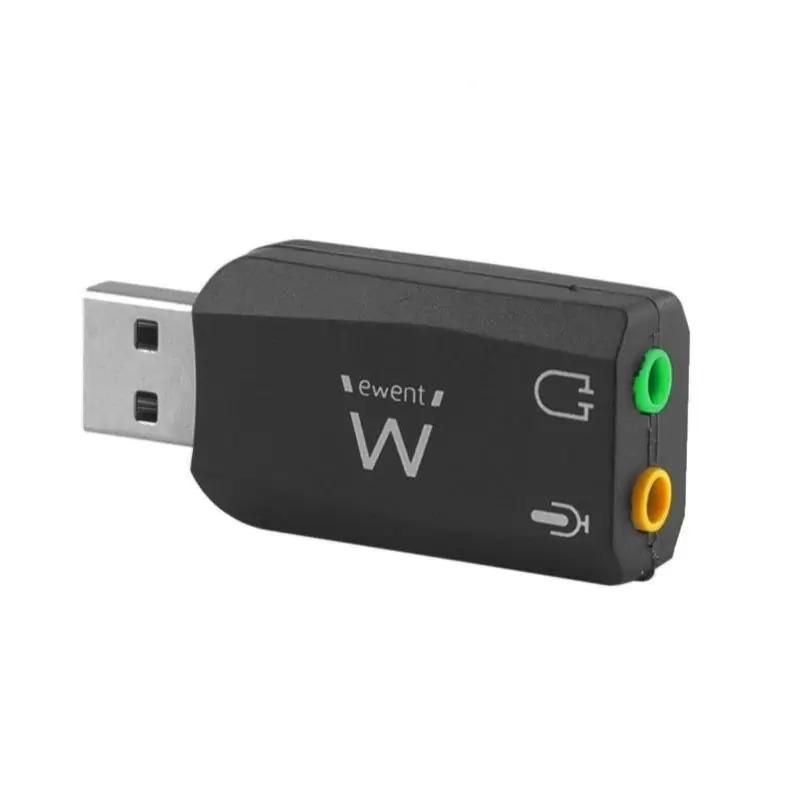 EWENT EW3751 Adaptador Usb soundcard 5.1 EWENT EW3751 Adaptador Usb soundcard 5.1