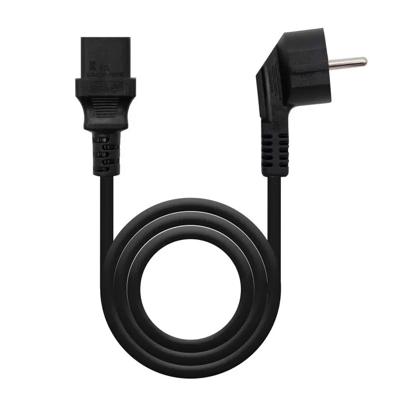 Nanocable Cable Alimentacion CPU, CEE7/M-C13/H, 1