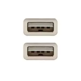 Nanocable Cable USB 2.0, Tipo A/M-A/M, 2.0 m