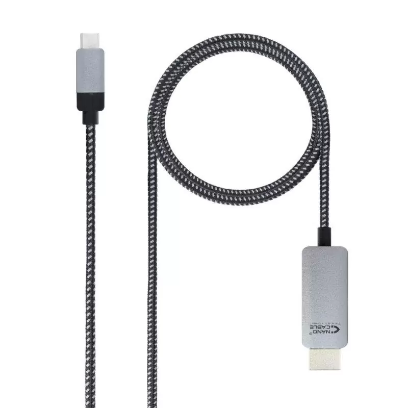 Nanocable Cable Conversor USB-C/M a HDMI/M 3 M Nanocable Cable Conversor USB-C/M a HDMI/M 3 M