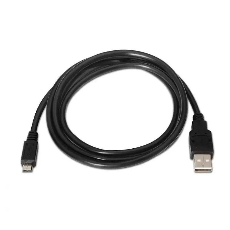 Aisens Cable USB 2.0 tipo A/M-Micro B/M negro 1.8m Aisens Cable USB 2.0 tipo A/M-Micro B/M negro 1.8m