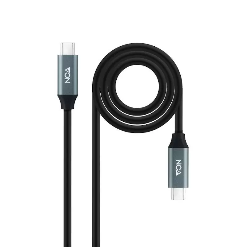 Nanocable Cable USB 3.2 GEN2x2 100W 4K USB-C 2 M Nanocable Cable USB 3.2 GEN2x2 100W 4K USB-C 2 M