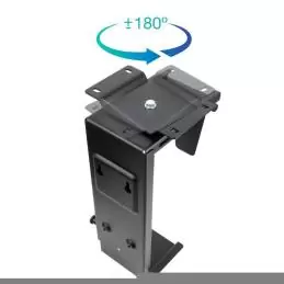 Tooq TQMUD01 Soporte CPU escritorio/pared Negro