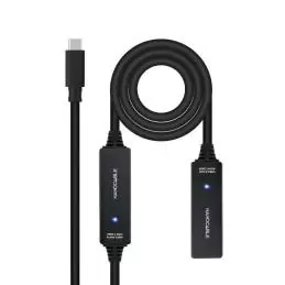 Nanocable Cable USB 3.2 amplif. C/M-C/H 10 m