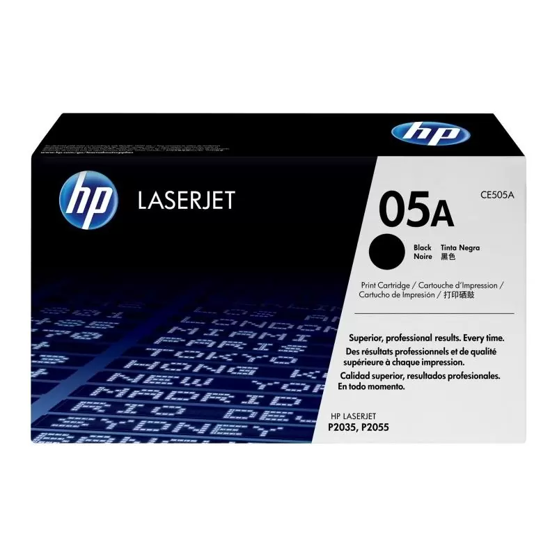 HP Tóner CE505A Negro HP Tóner CE505A Negro