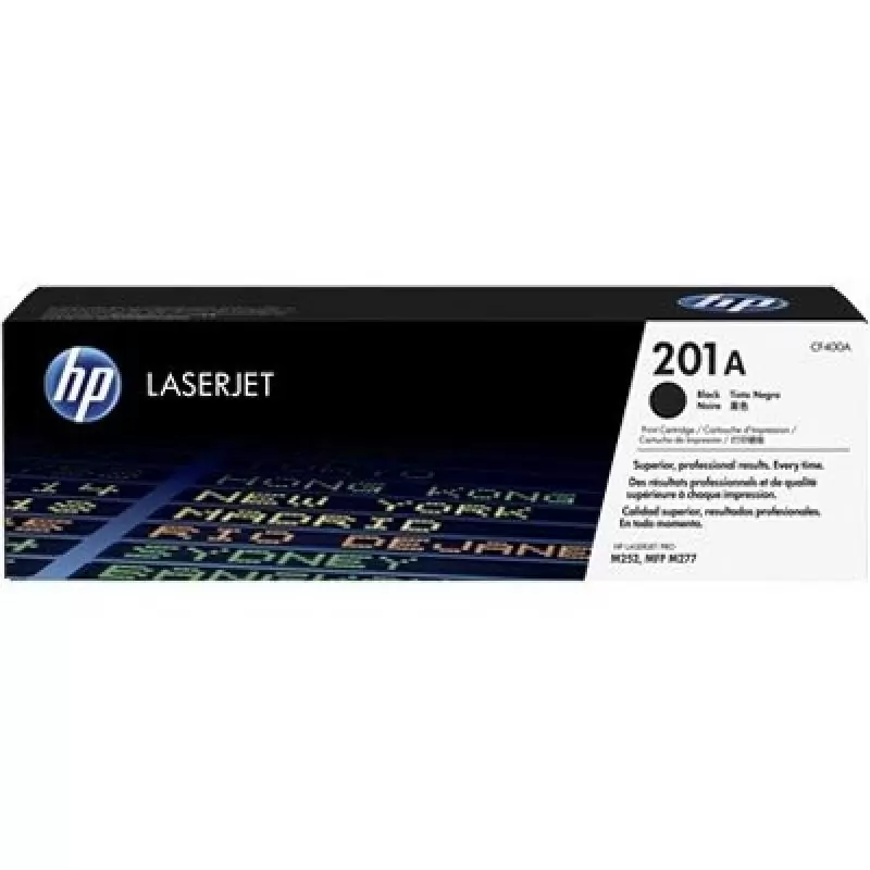 HP Tóner 201A Negro