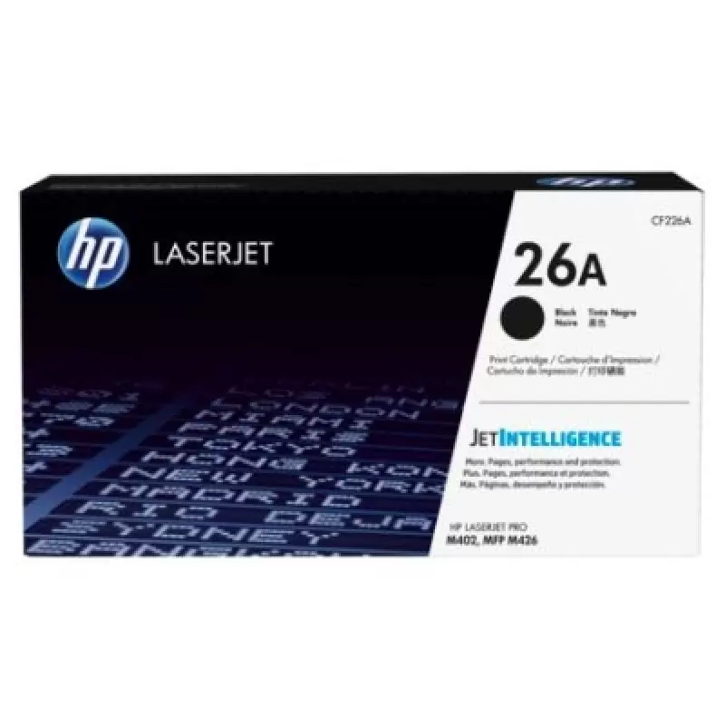 HP Tóner 26A Negro HP Tóner 26A Negro