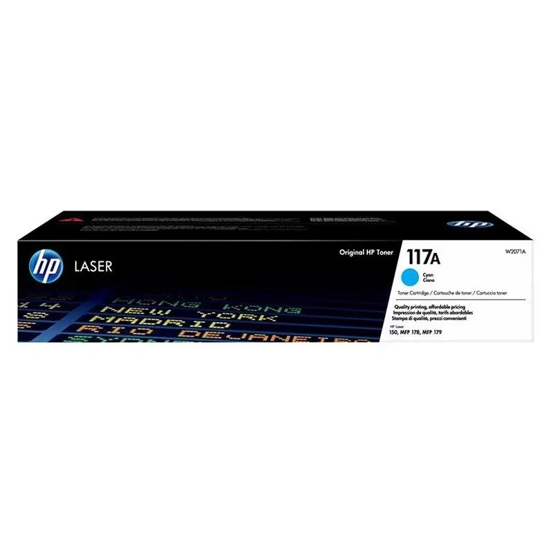 HP Tóner 117A Cyan HP Tóner 117A Cyan
