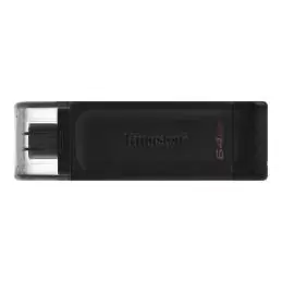 Kingston DataTraveler DT70 64GB USB C 3.2 Negro
