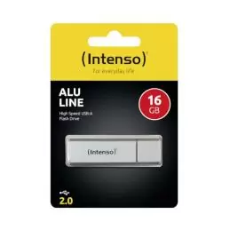 Intenso 3521472 Lápiz USB 2.0 Alu 16GB Silver