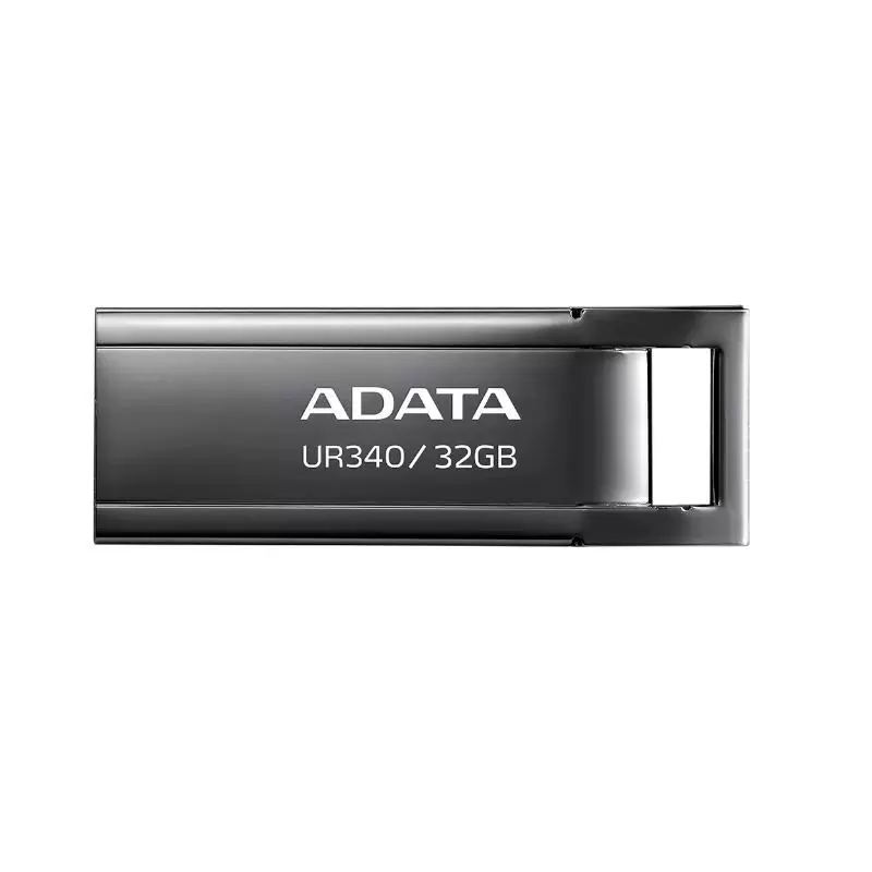 ADATA Lapiz USB UR340 32GB USB 3.2 Metal Black ADATA Lapiz USB UR340 32GB USB 3.2 Metal Black