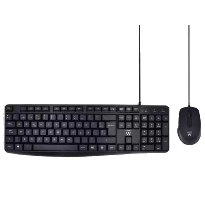 Ewent EW3006 kit teclado+ raton escrit. silenciosa Ewent EW3006 kit teclado+ raton escrit. silenciosa
