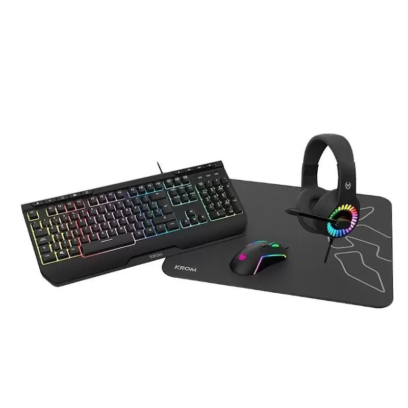 KROM Combo Gaming KENYA 4 en 1 KROM Combo Gaming KENYA 4 en 1