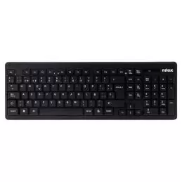 Nilox Teclado+raton NXKMWE0001 inalambrico Negro