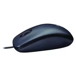 Logitech M90 ratón óptico 1000dpi USB negro