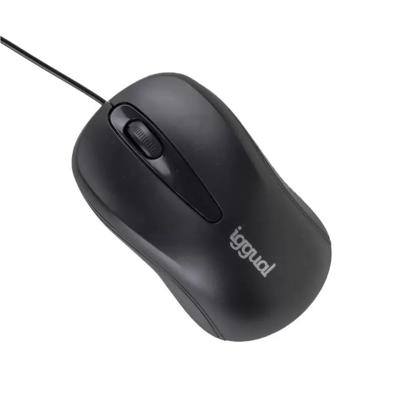 iggual Ratón óptico COM-BASIC2-800DPI negro iggual Ratón óptico COM-BASIC2-800DPI negro